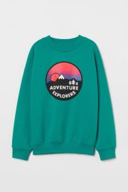 Oversized Sweatshirt - GreenAdventure - Kids HampM US at H&M